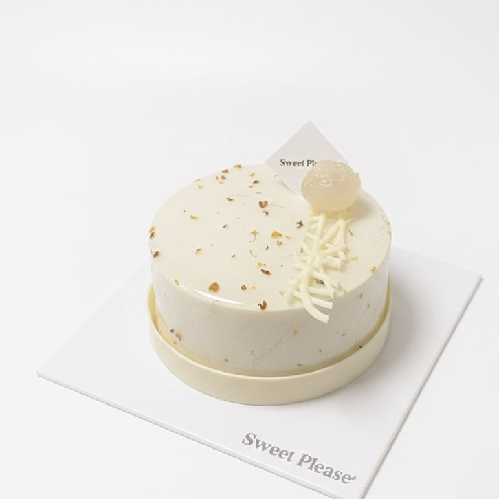 Osmanthus Longan Sencha Mousse 桂花龙眼煎茶慕斯