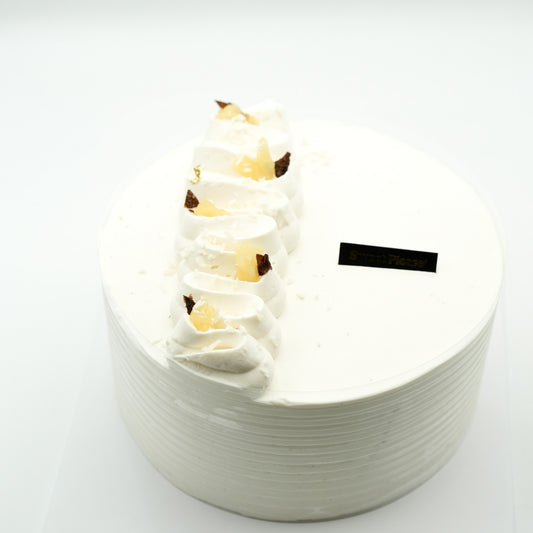 Pineapple-Plum Cream Cake 话梅菠萝奶油蛋糕