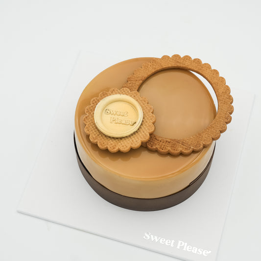 Caramel Macchiato Mousse Cake 焦糖玛奇朵慕斯蛋糕