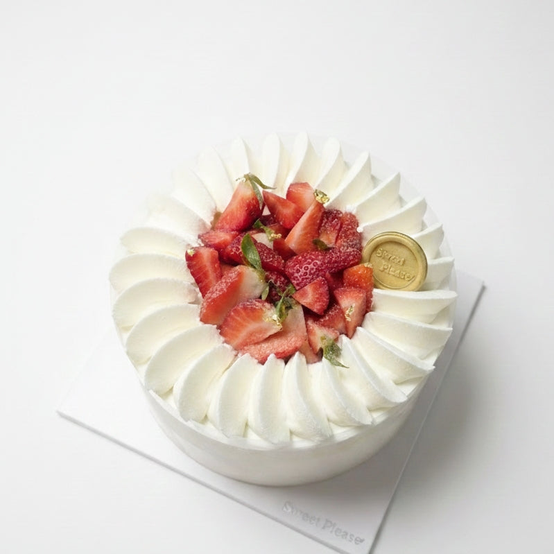 Classic Strawberry Creme Cake 经典草莓奶油蛋糕