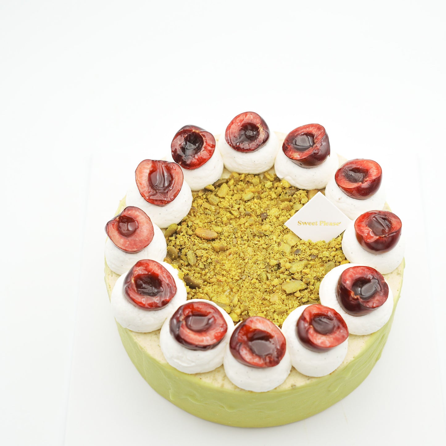Cherry Pistachio 樱桃开心果慕斯