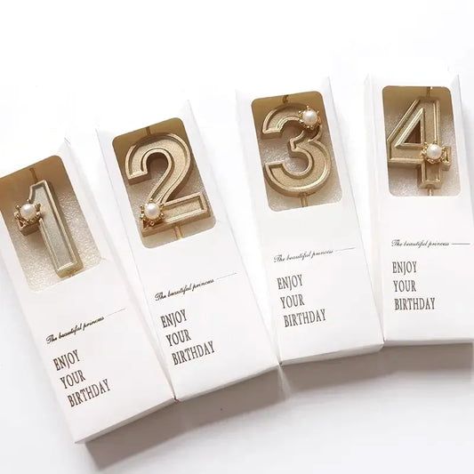 Candle: Numbers with Pearl